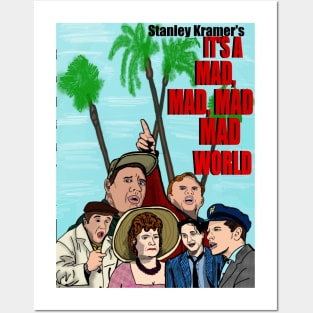 It's A Mad, Mad, Mad, Mad World Posters and Art